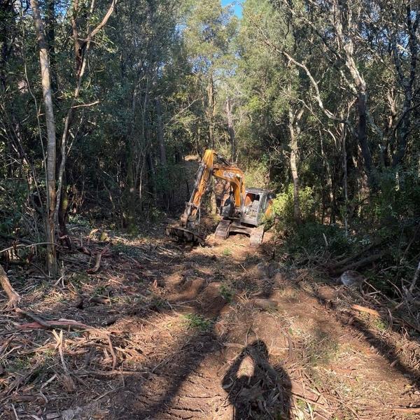 Travaux de démaquisage